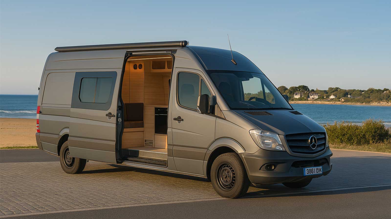 Sprinter L3H2 aménagé en Bretagne