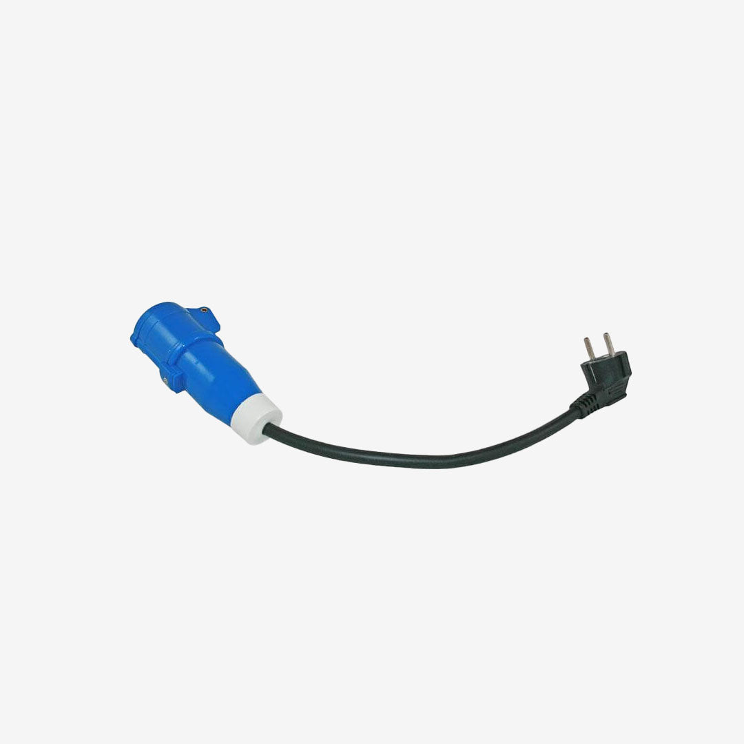 Cable adaptateur prise P17 Schuko
