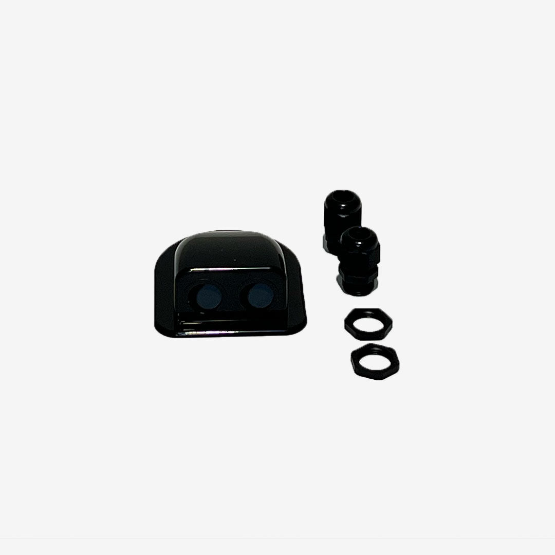 Passe câble étanche pour véhicule ultra fin Panel Solaire (Noir)